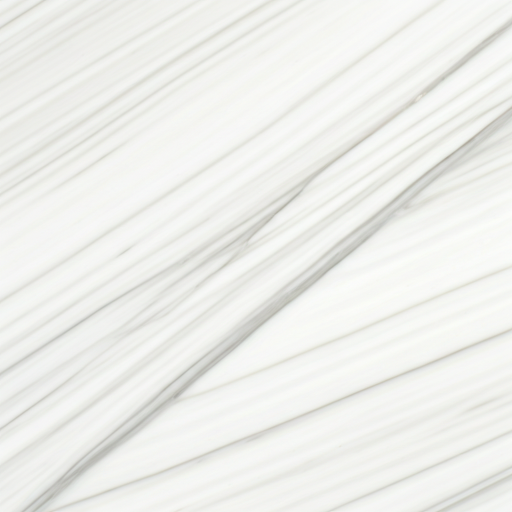 Statuario marble with crisp white field and grey veining
